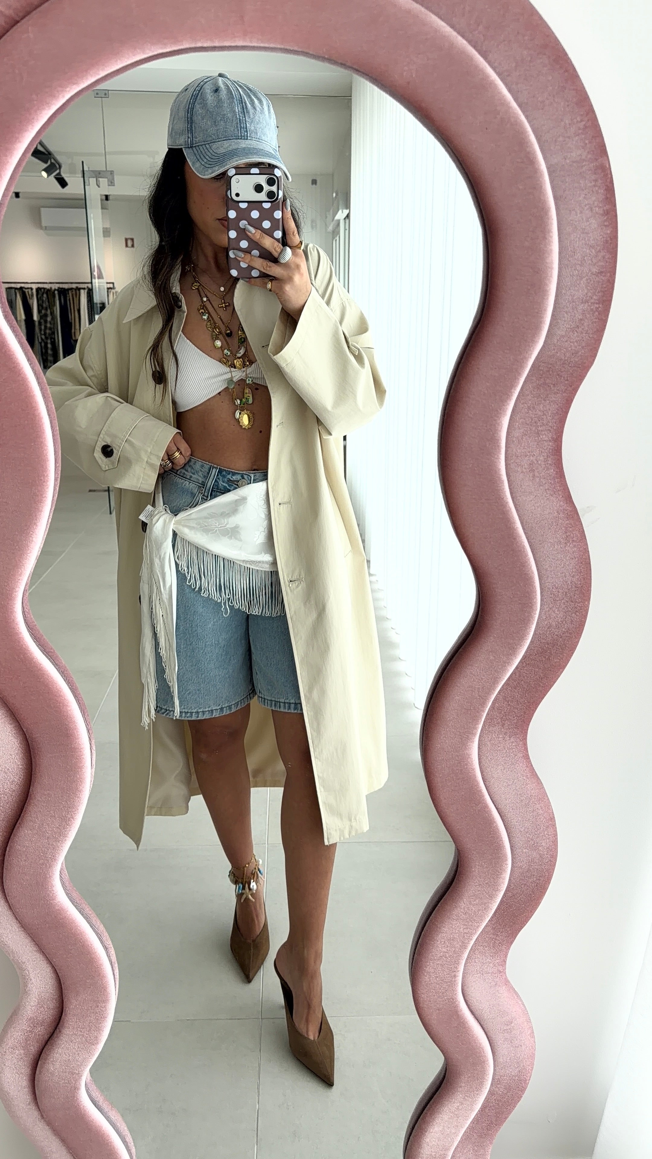 Denim Shorts with details