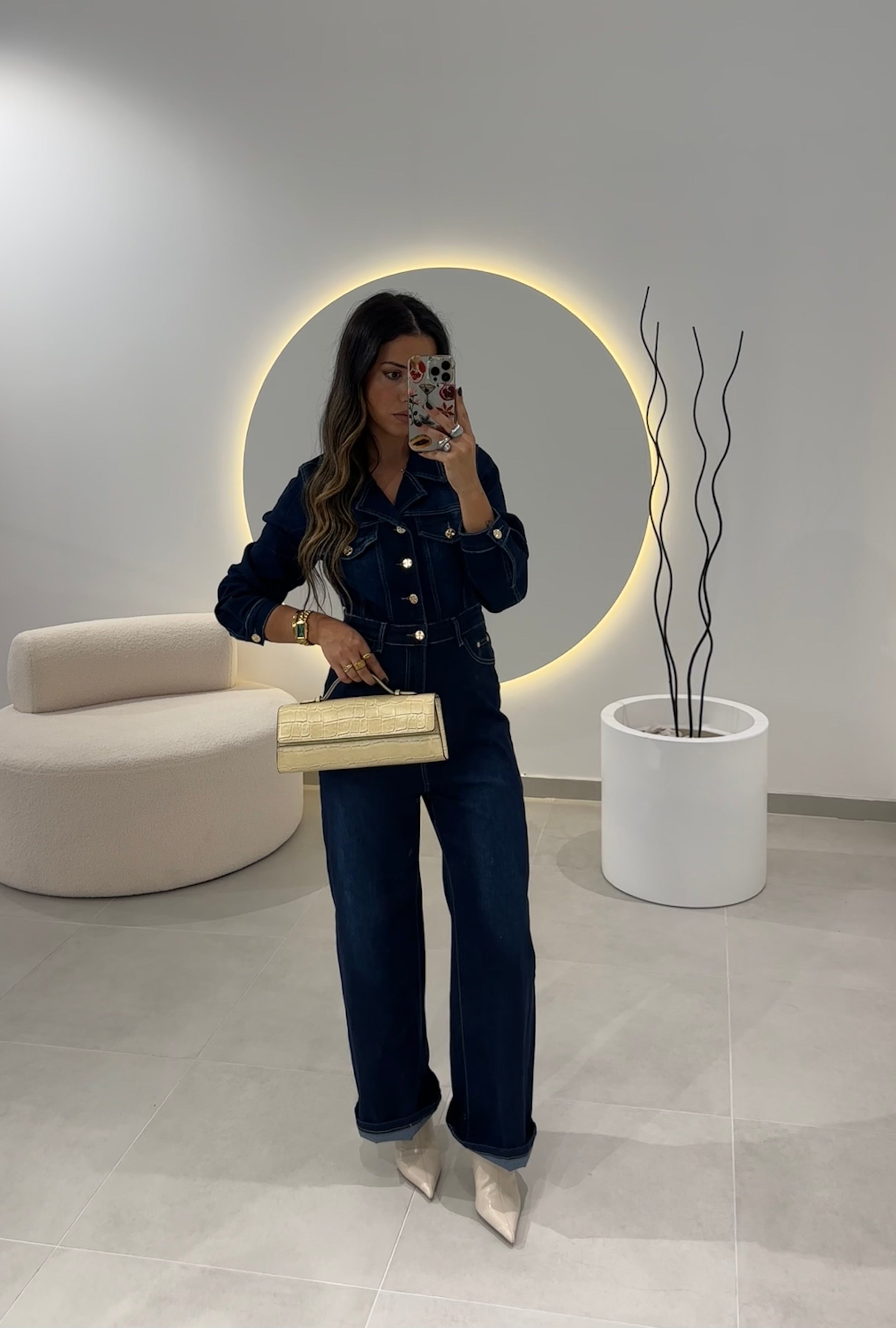 Denim Classic Jumpsuit