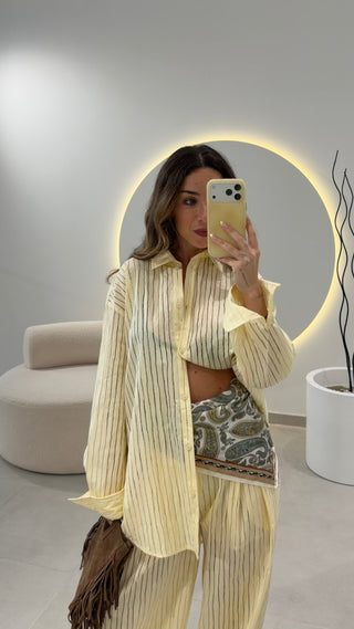 Butter Yellow Lumina Shirt