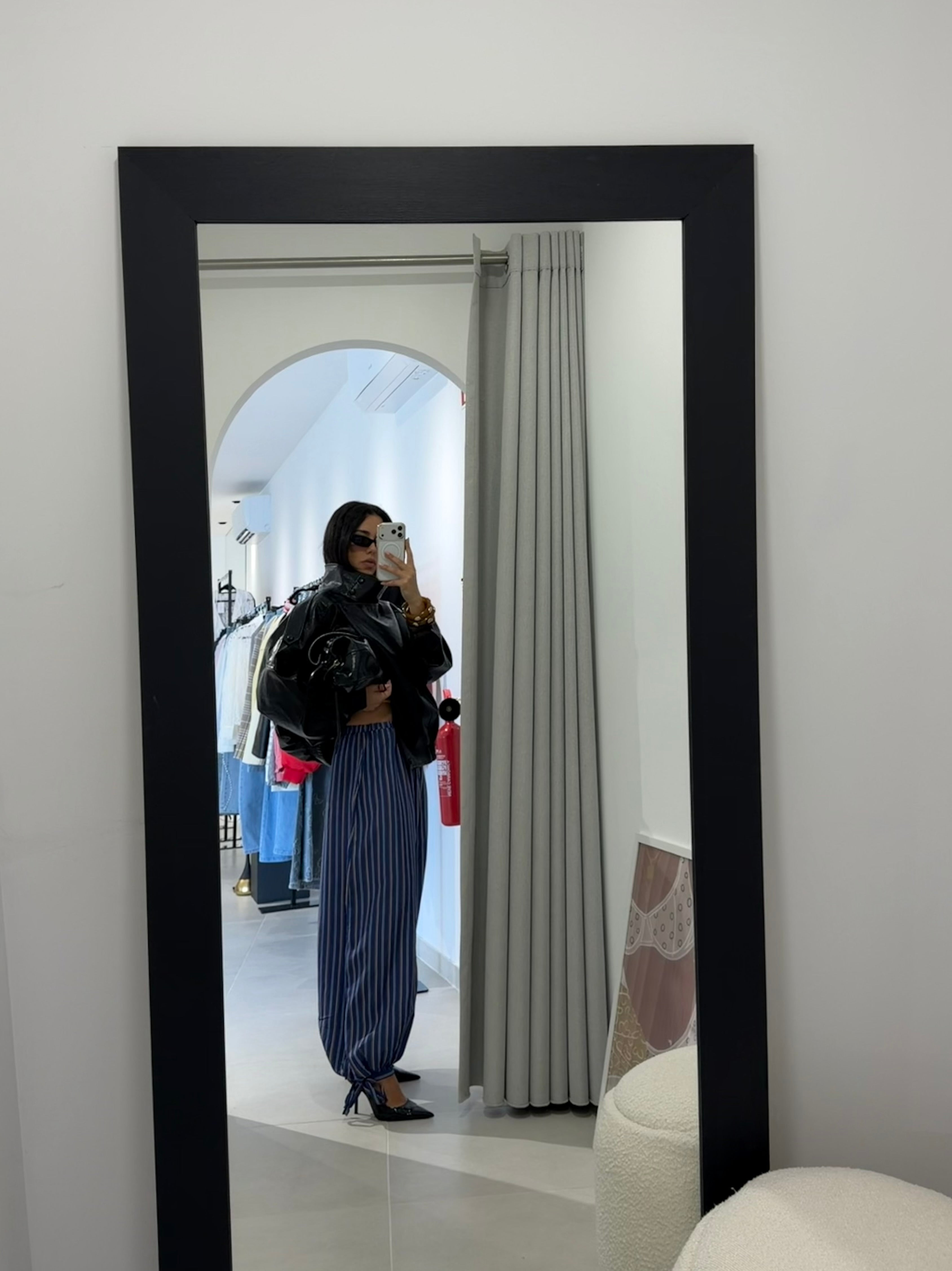 Stripes Bombacha Pants