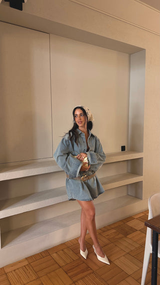 Denim Oversized Shirt
