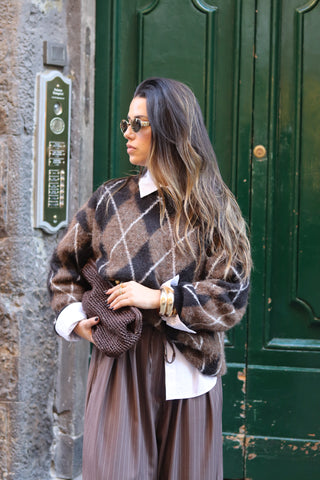 Geometric Knit Sweater