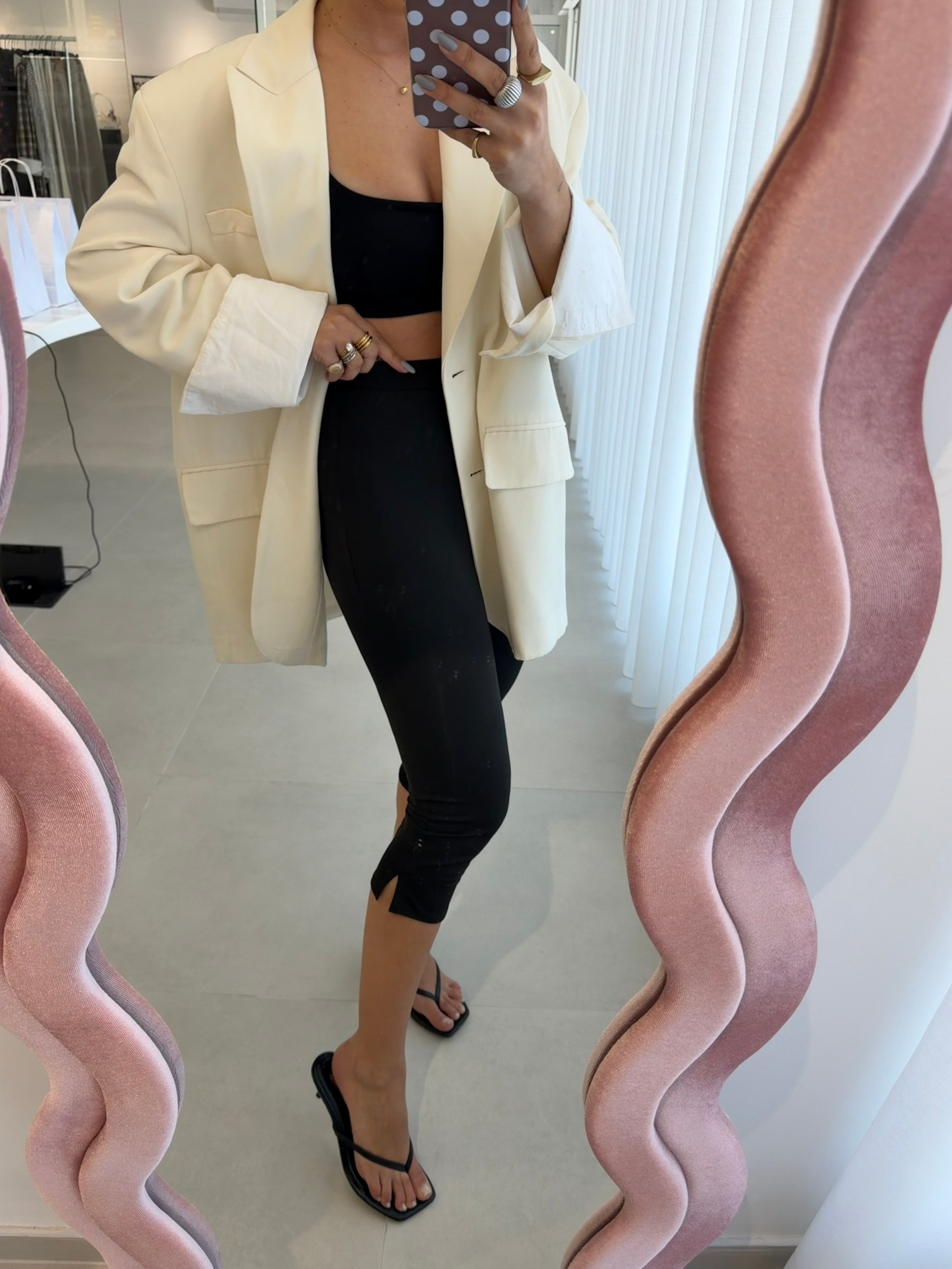 Capri Black Pants