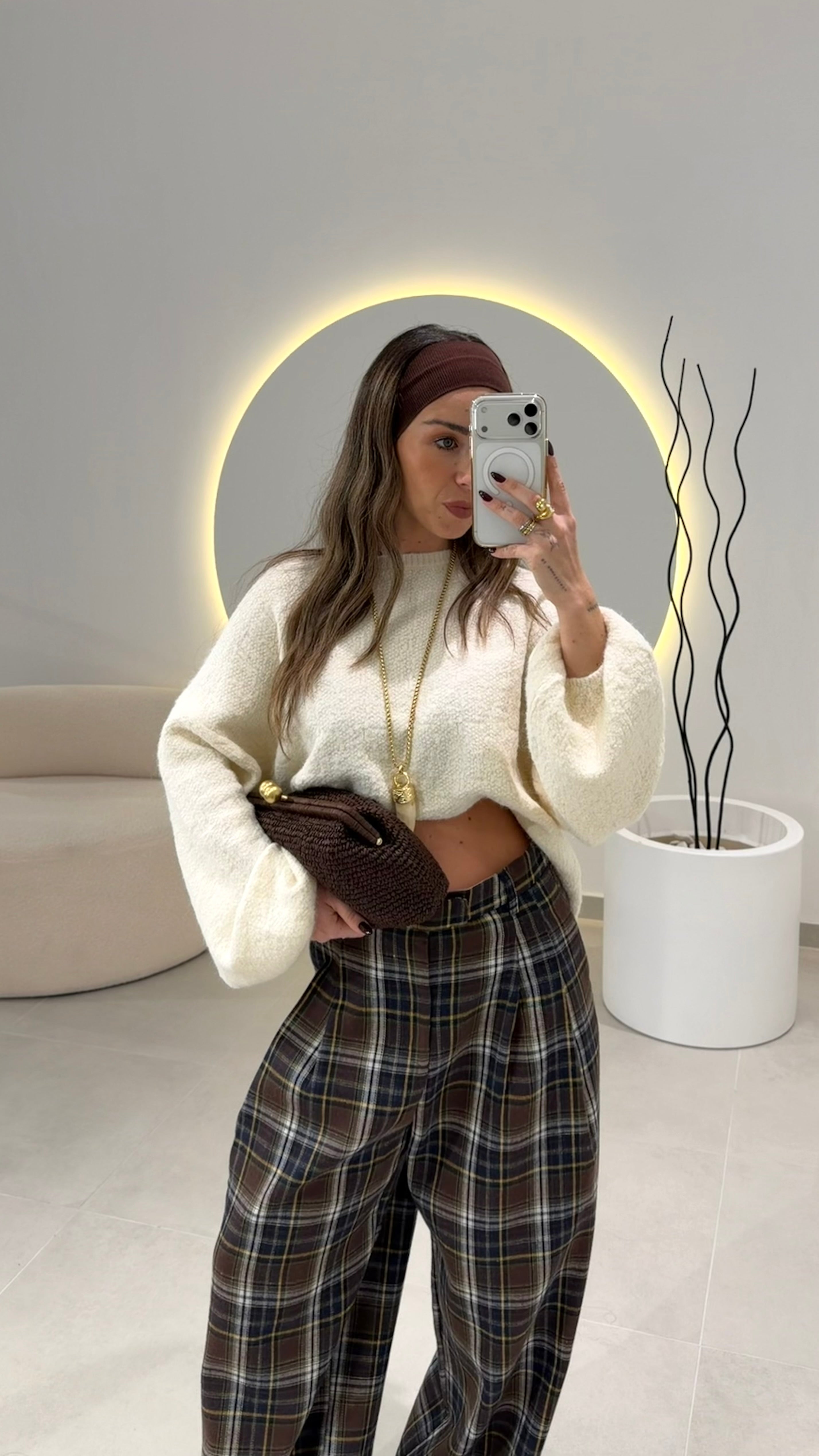 Cream Oversized Sweater