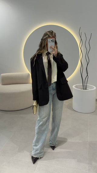 High Waisted Wide Leg Jeans