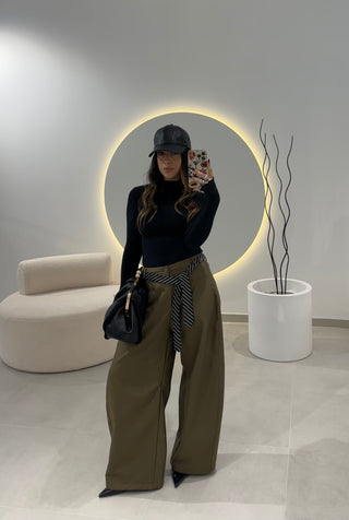 Black Turtleneck Sweater 100% Cotton