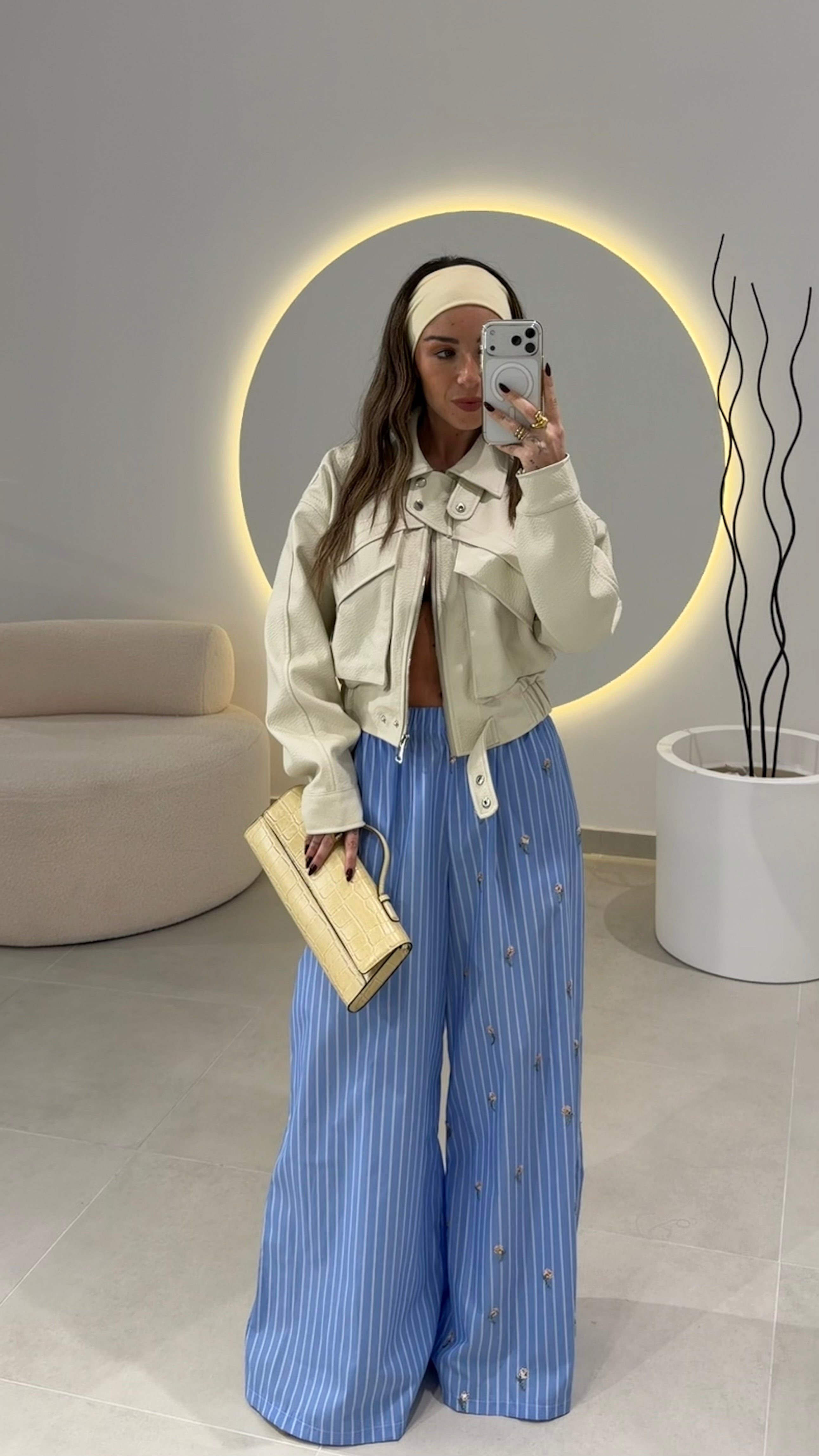 Faux Leather Biker Jacket