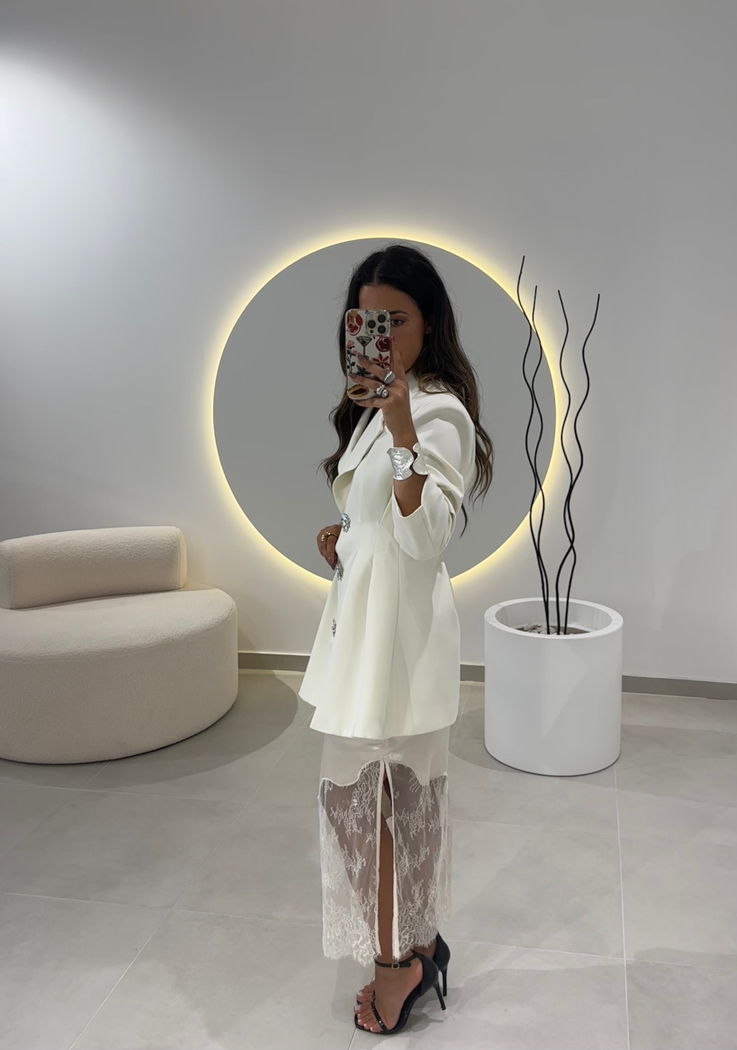 Fitted Jewel Blazer