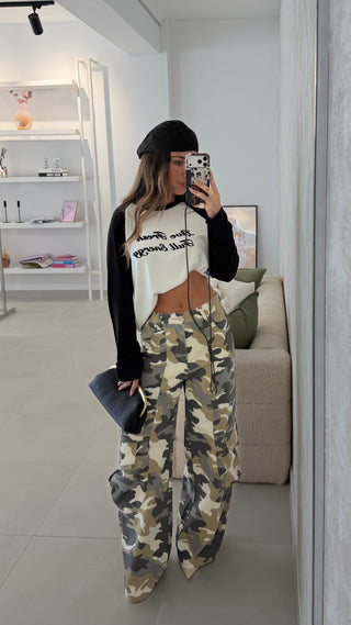 Camo Cargo Jeans
