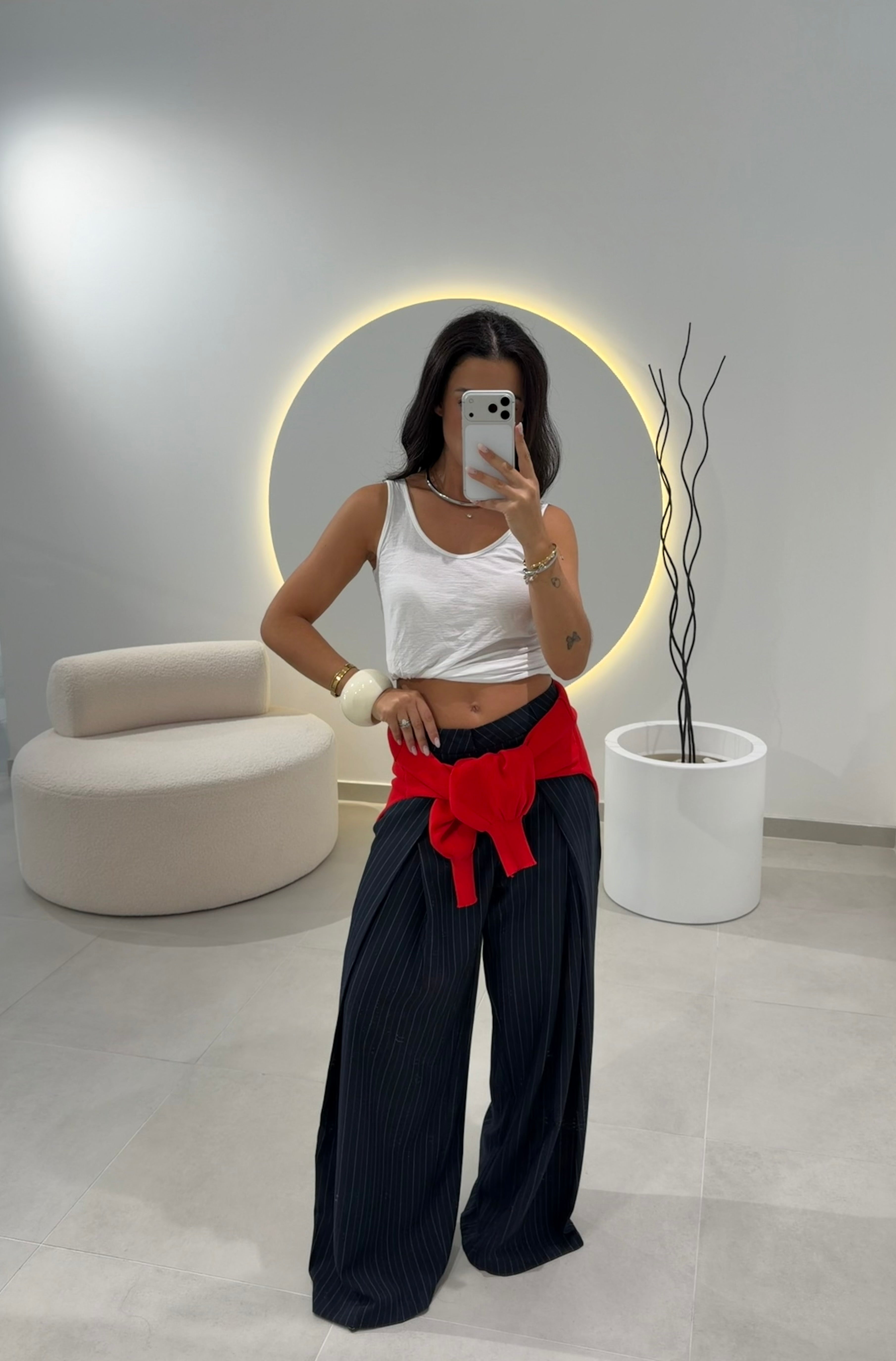 Navy Classic Pants