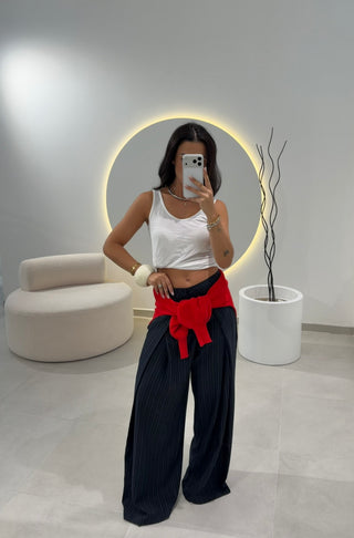 Navy Classic Pants