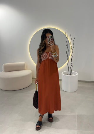 Terracotta Dress