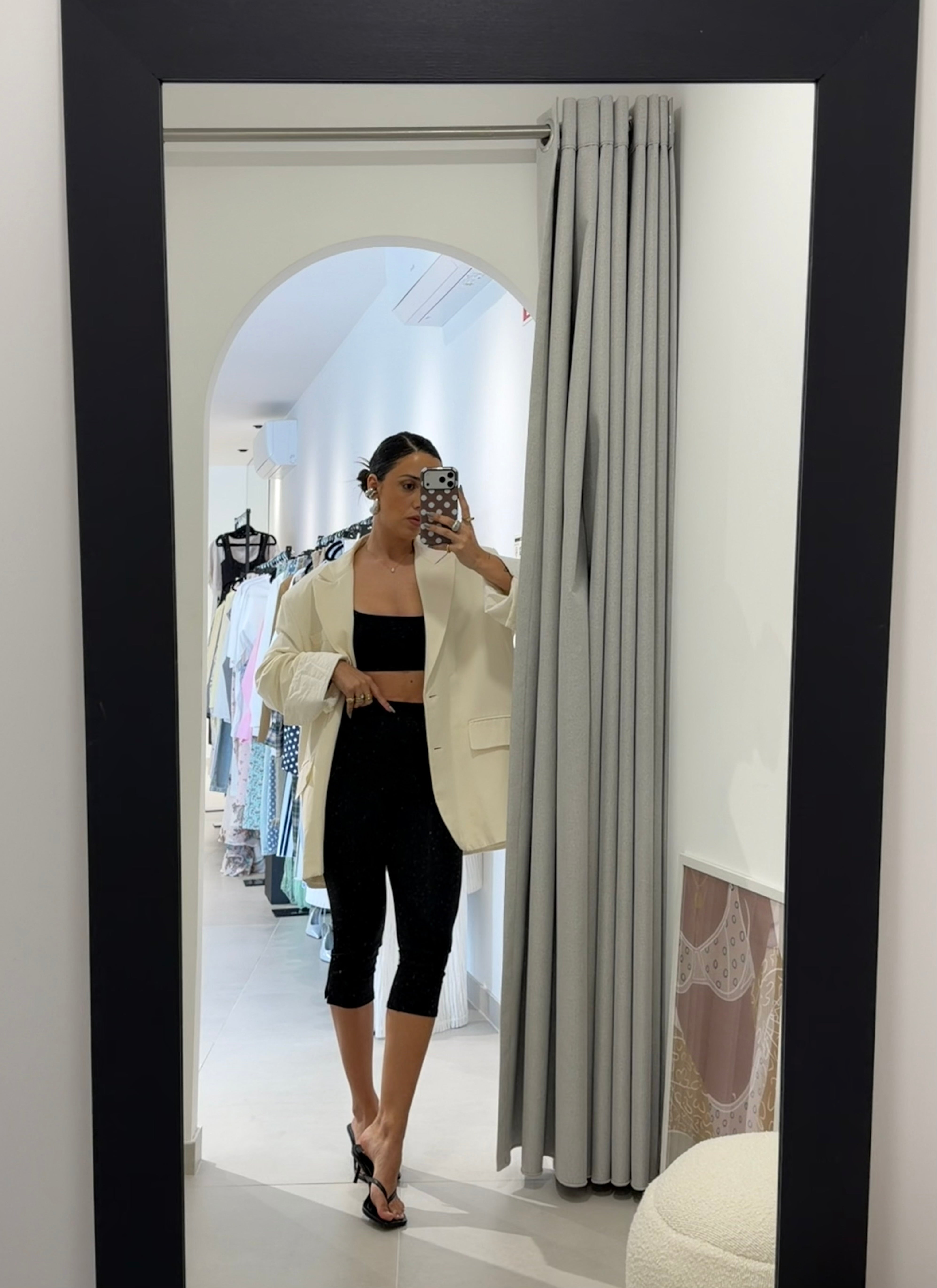 Capri Black Pants