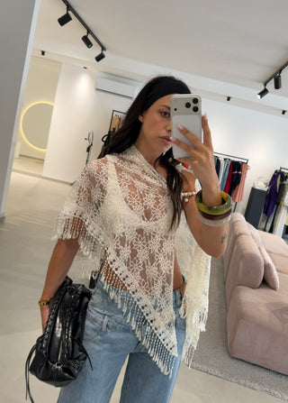 Lace Poncho