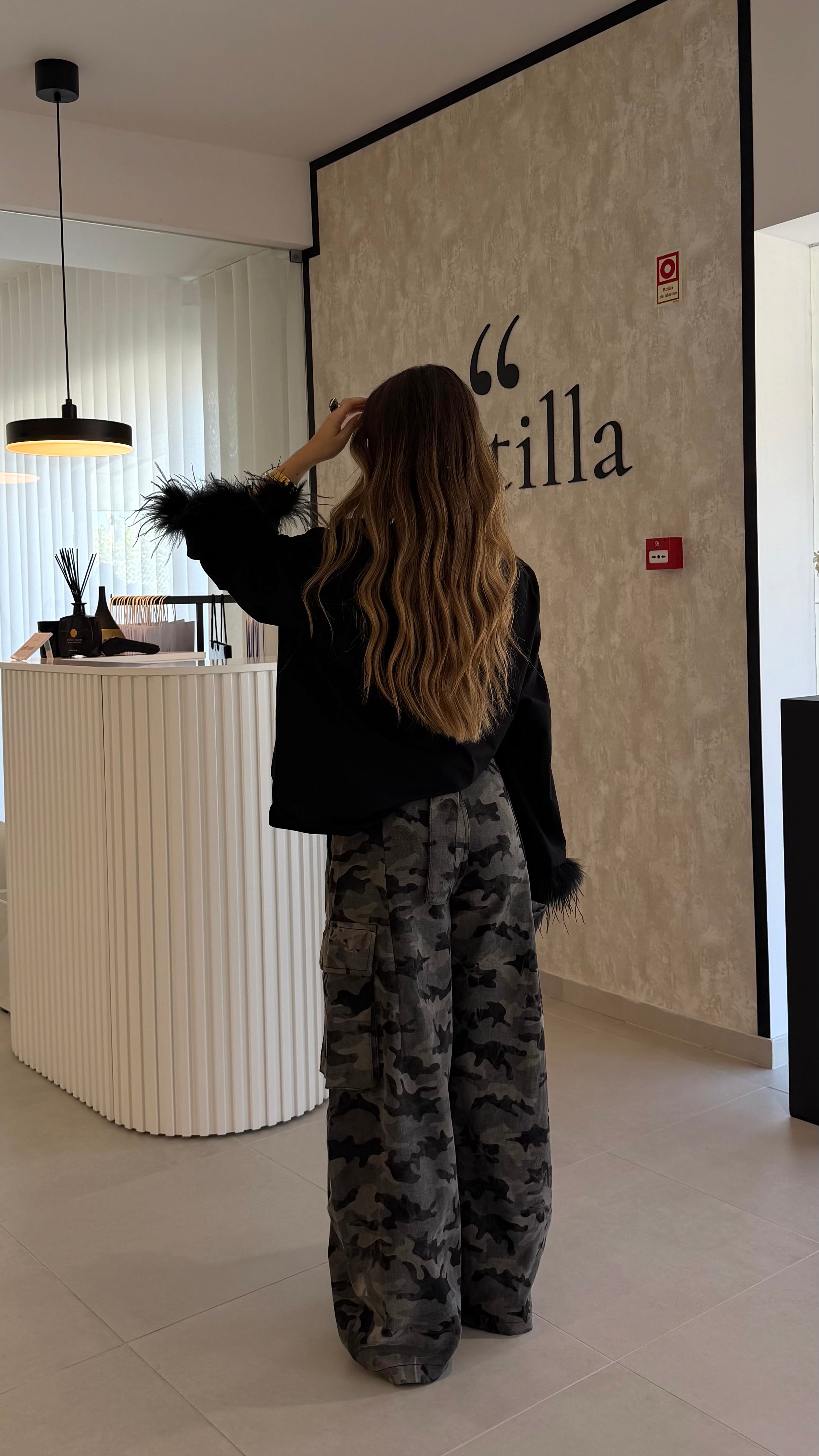 Rebel Camo Wide Leg Pants