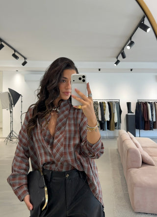 Tartan Terracotta Shirt