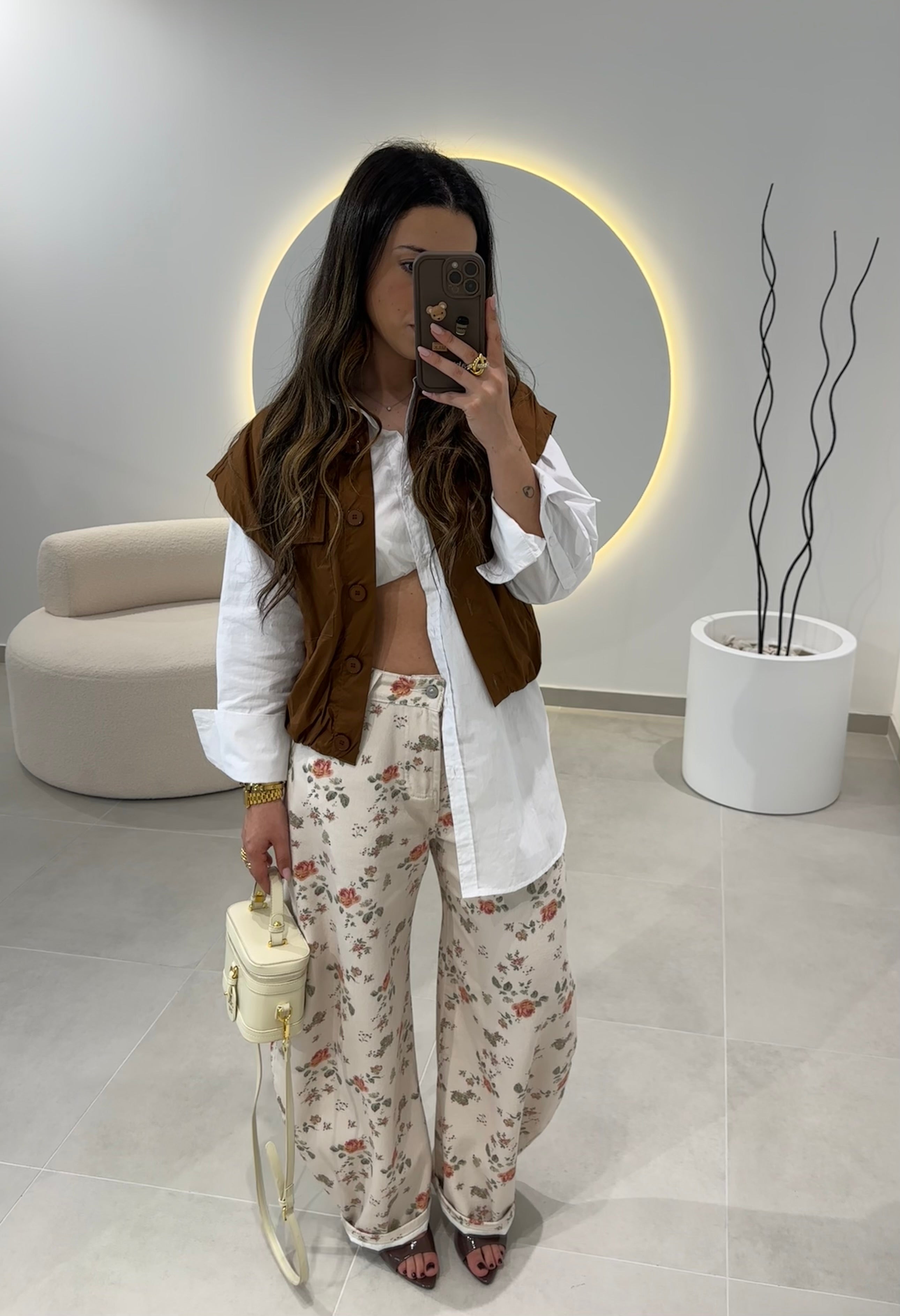 Colete Castanho Lumina