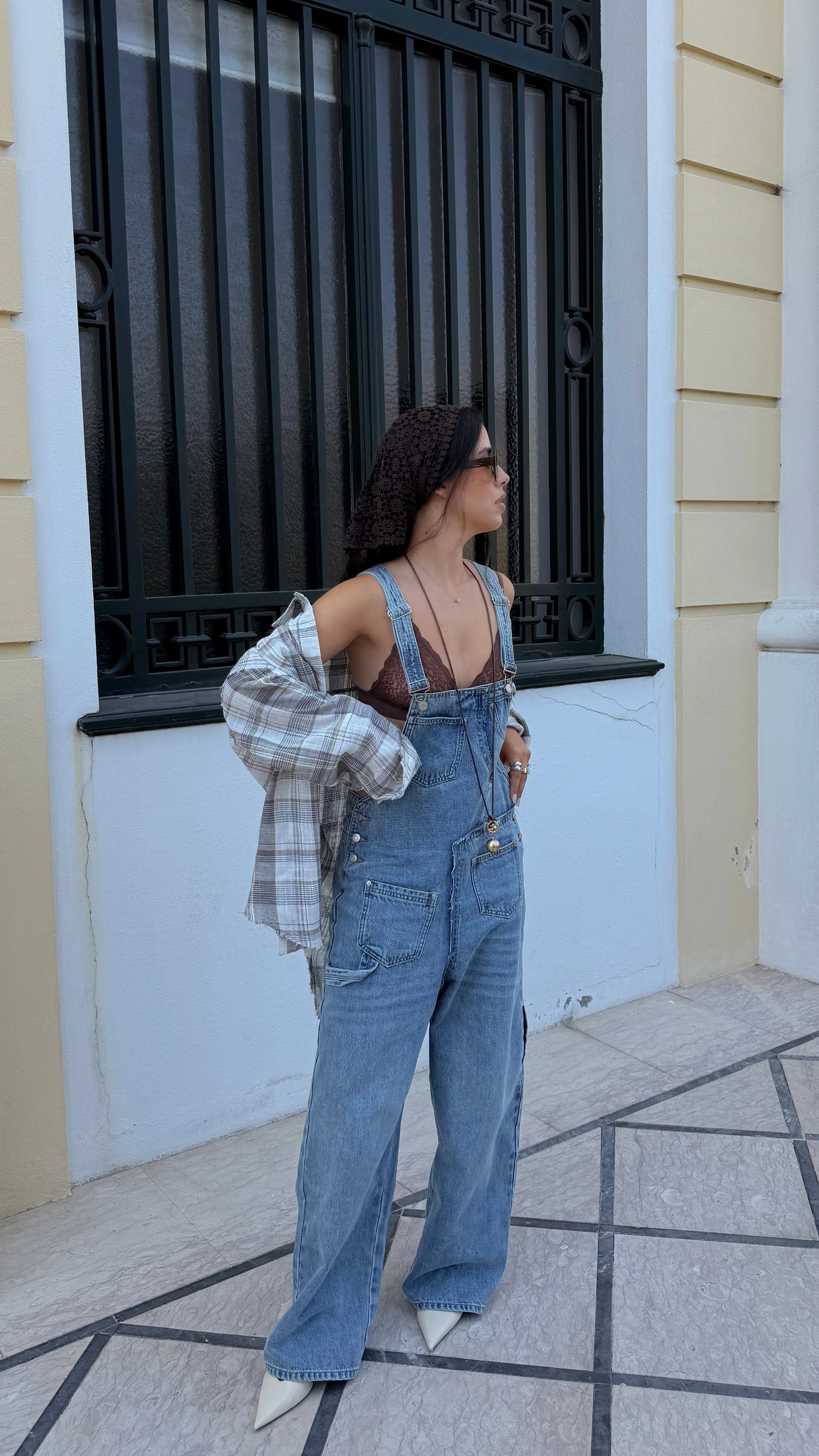 Checkered Grey Shirt