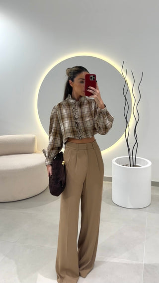 Classic Camel Pants