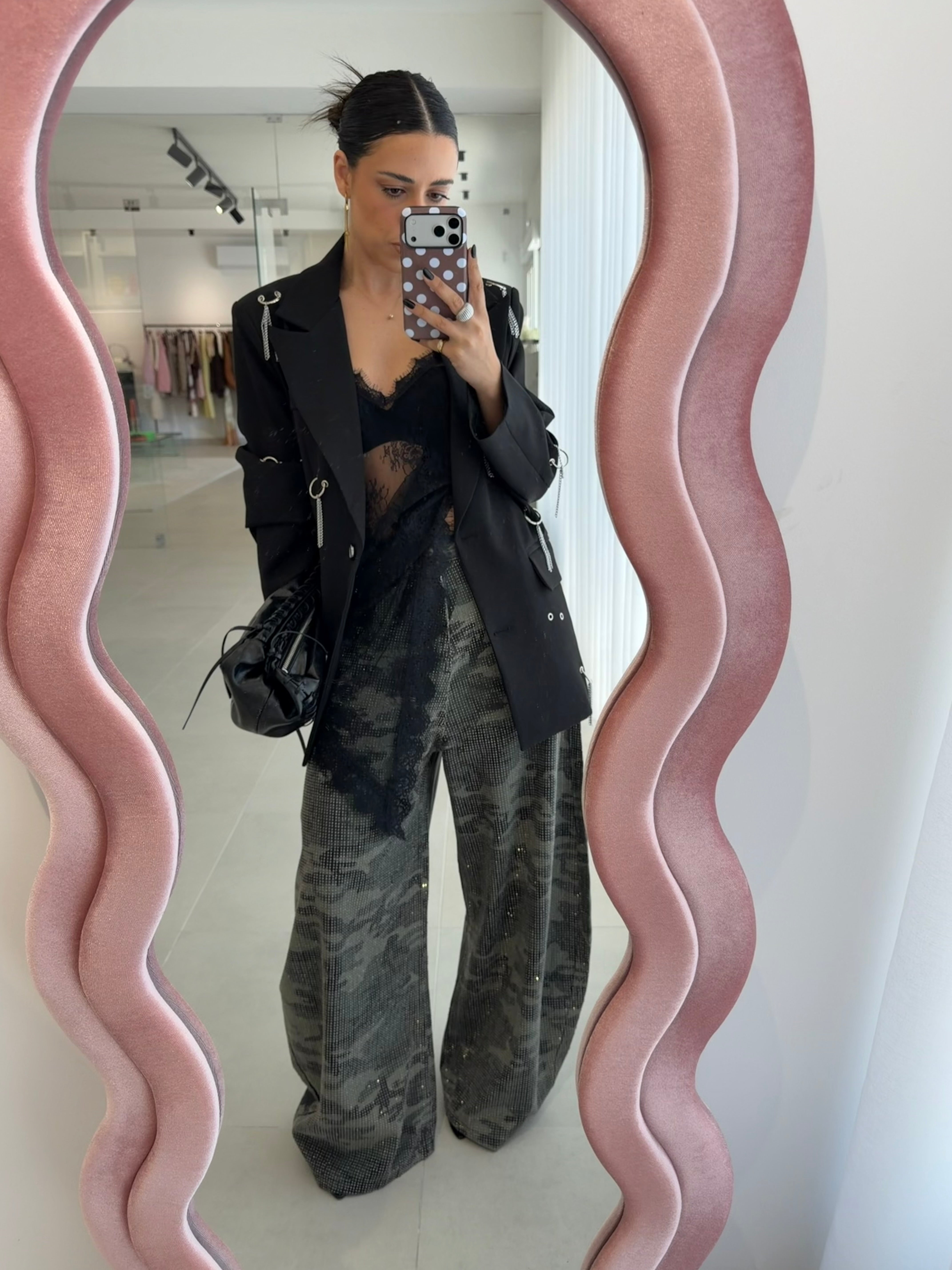 Black Lace Top