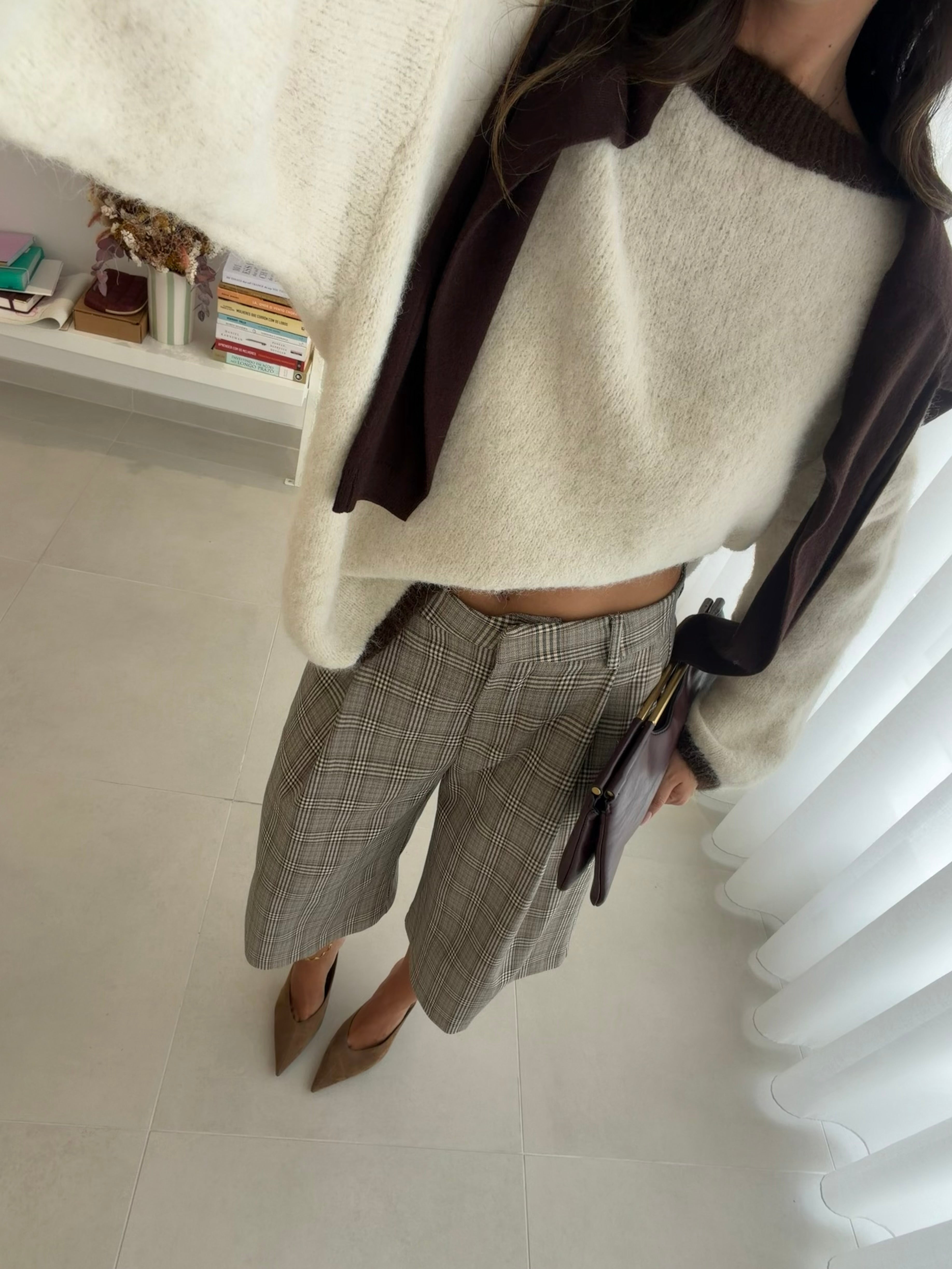 Beige Oversize Knit