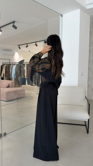 Black Classic Pants