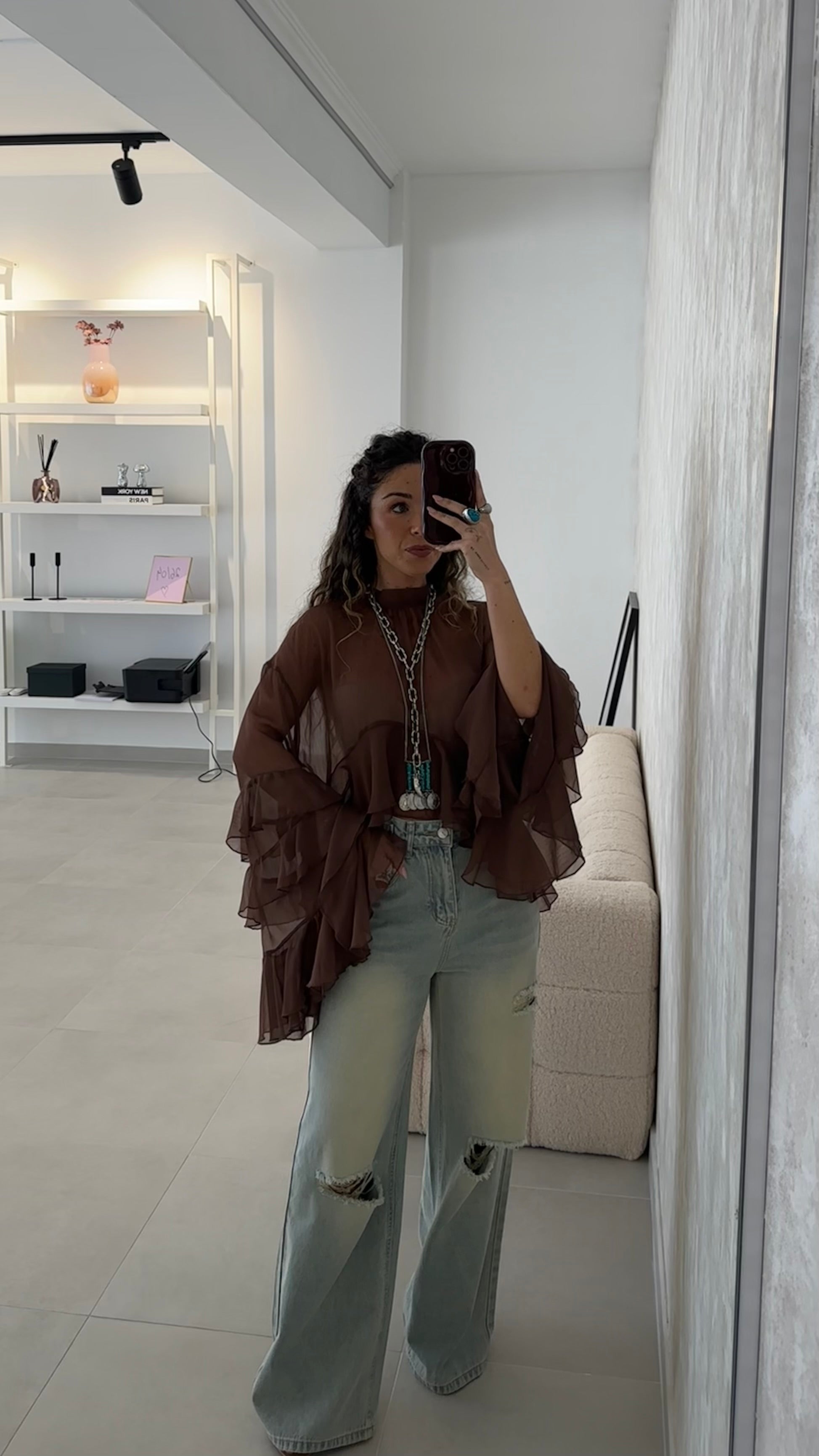 Jeans Largas Rasgos