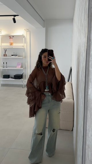Jeans Largas Rasgos