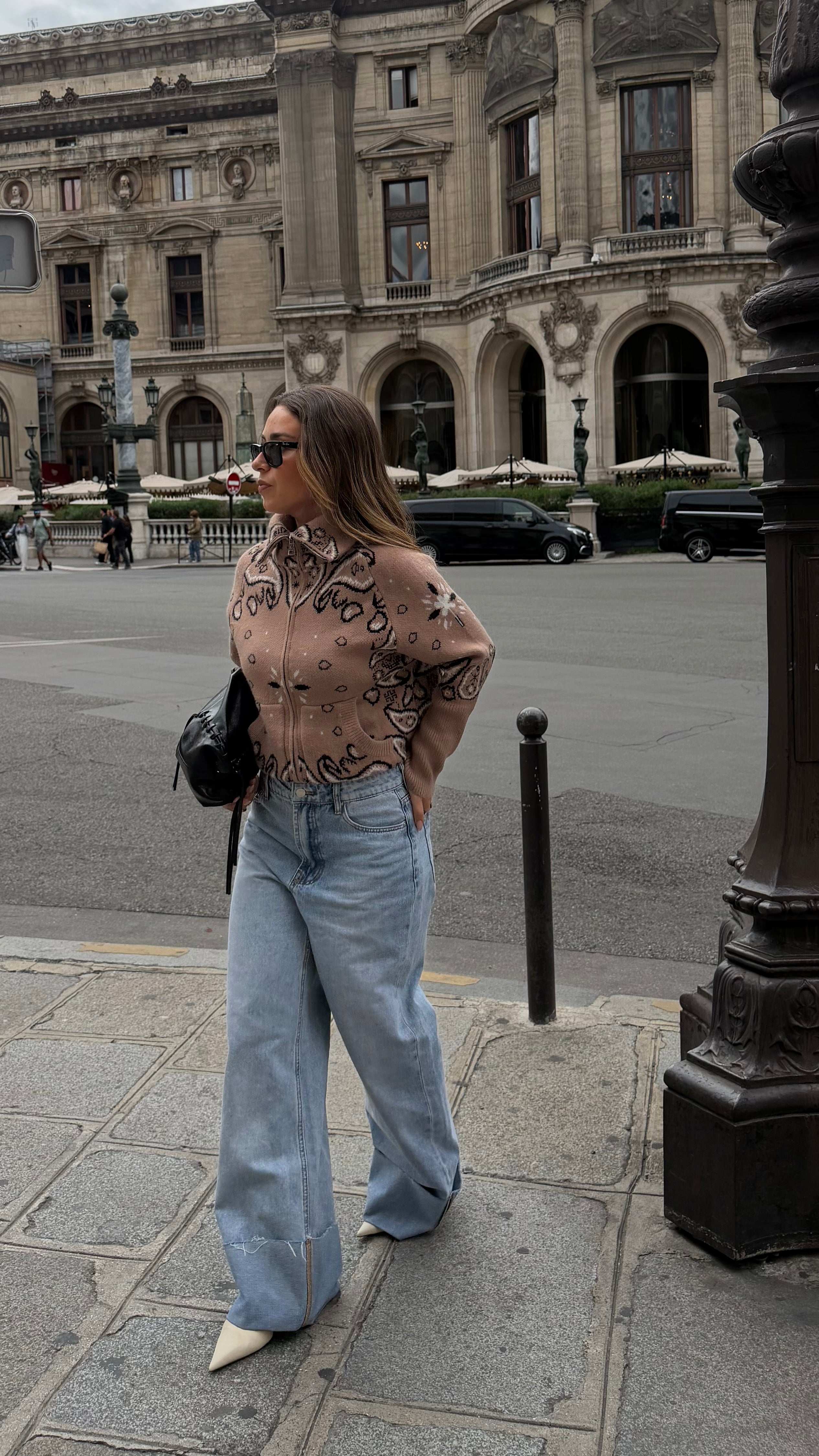Light Wash Fold Up Jeans