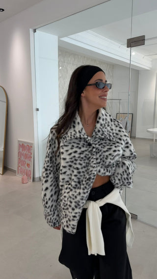 Dalmatian Fur Jacket Lumina