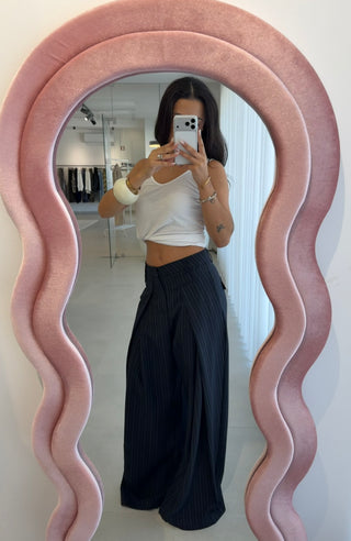 Navy Classic Pants