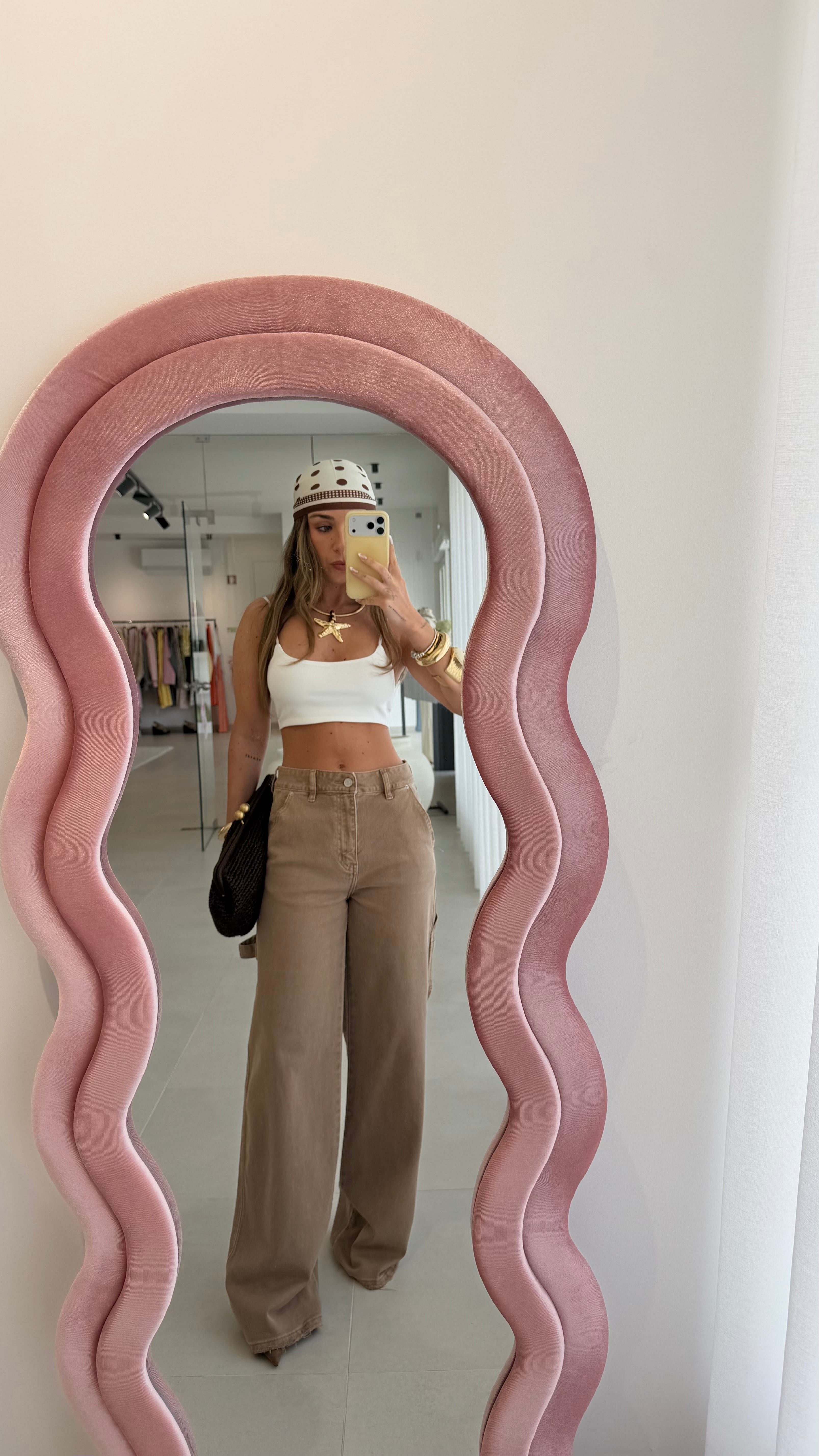 Camel Cargo Jeans