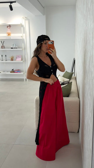 Crochet Top Black
