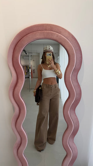 Camel Cargo Jeans