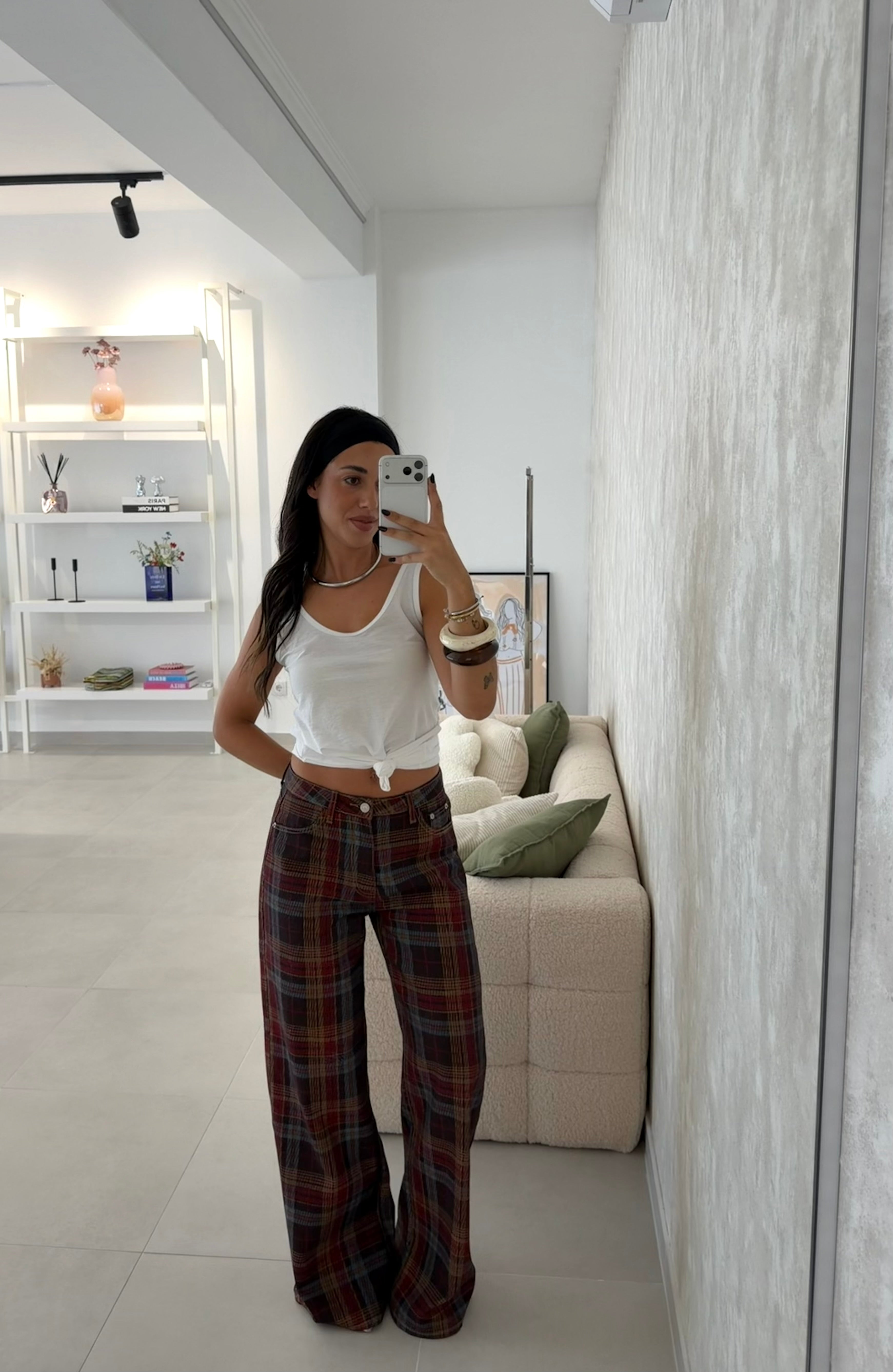 Tartan Jeans