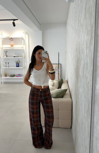 Tartan Jeans