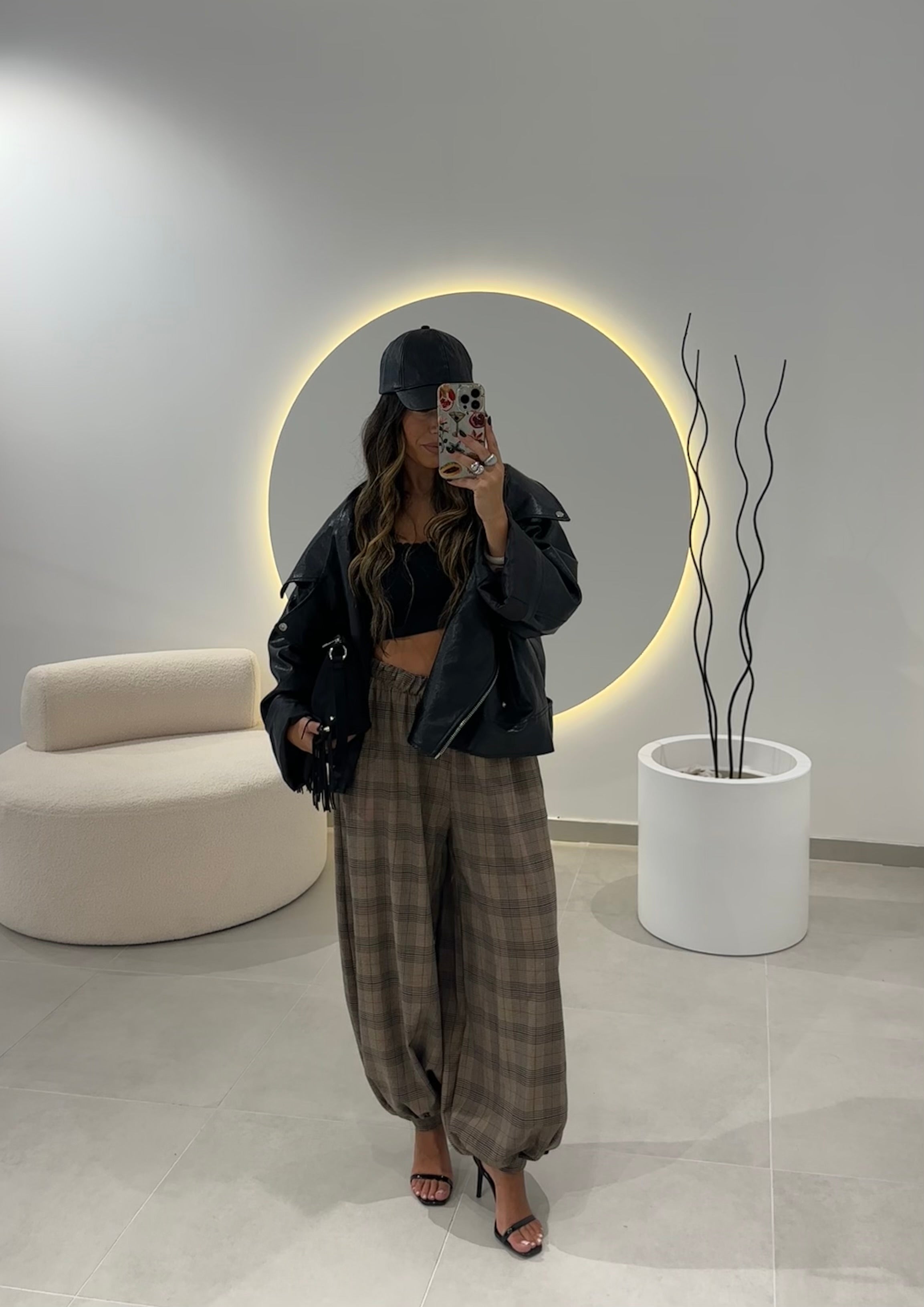 Bombacha Plaid Pants