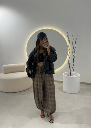 Bombacha Plaid Pants