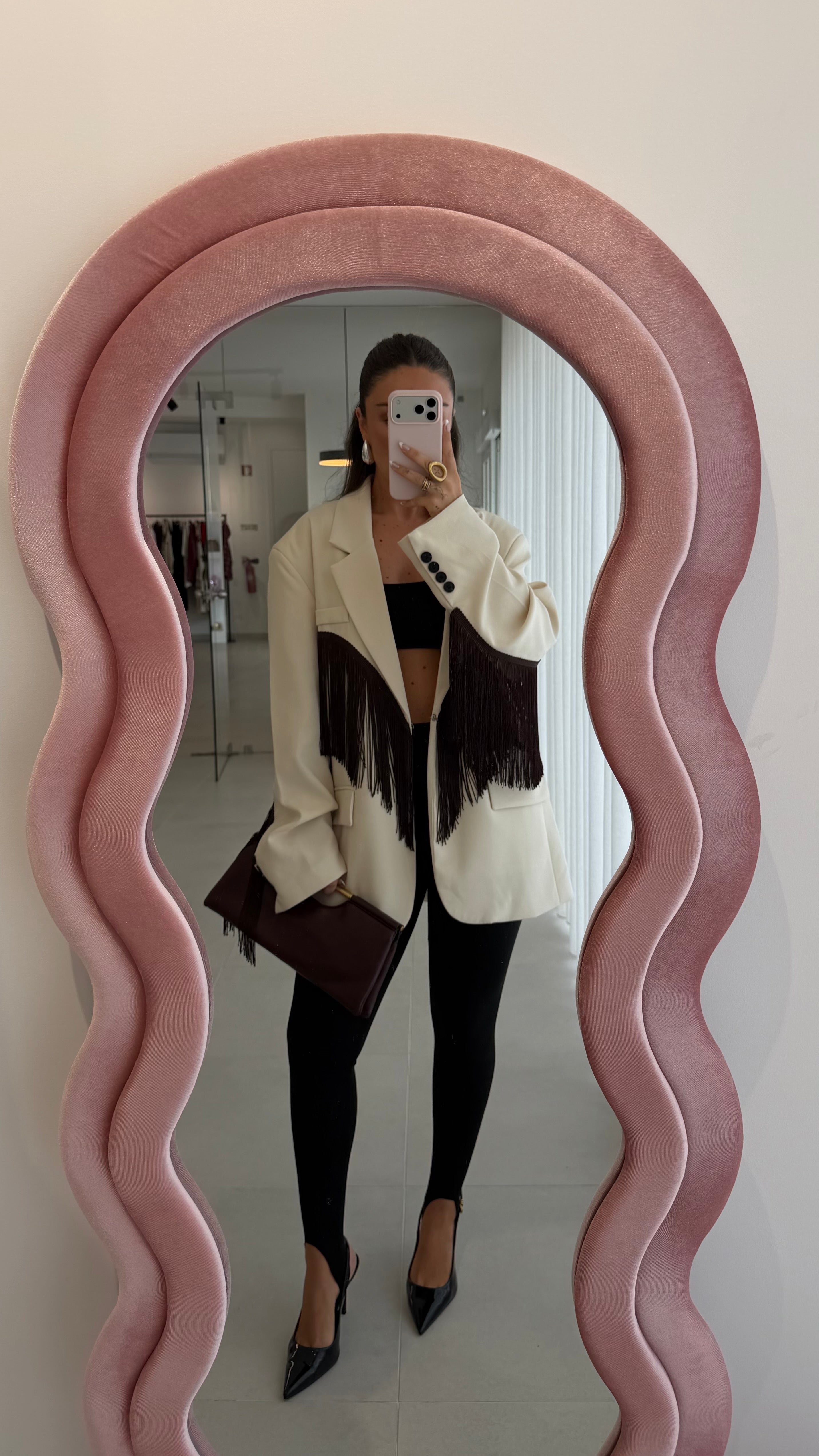 Black Leggings Underfoot Strap