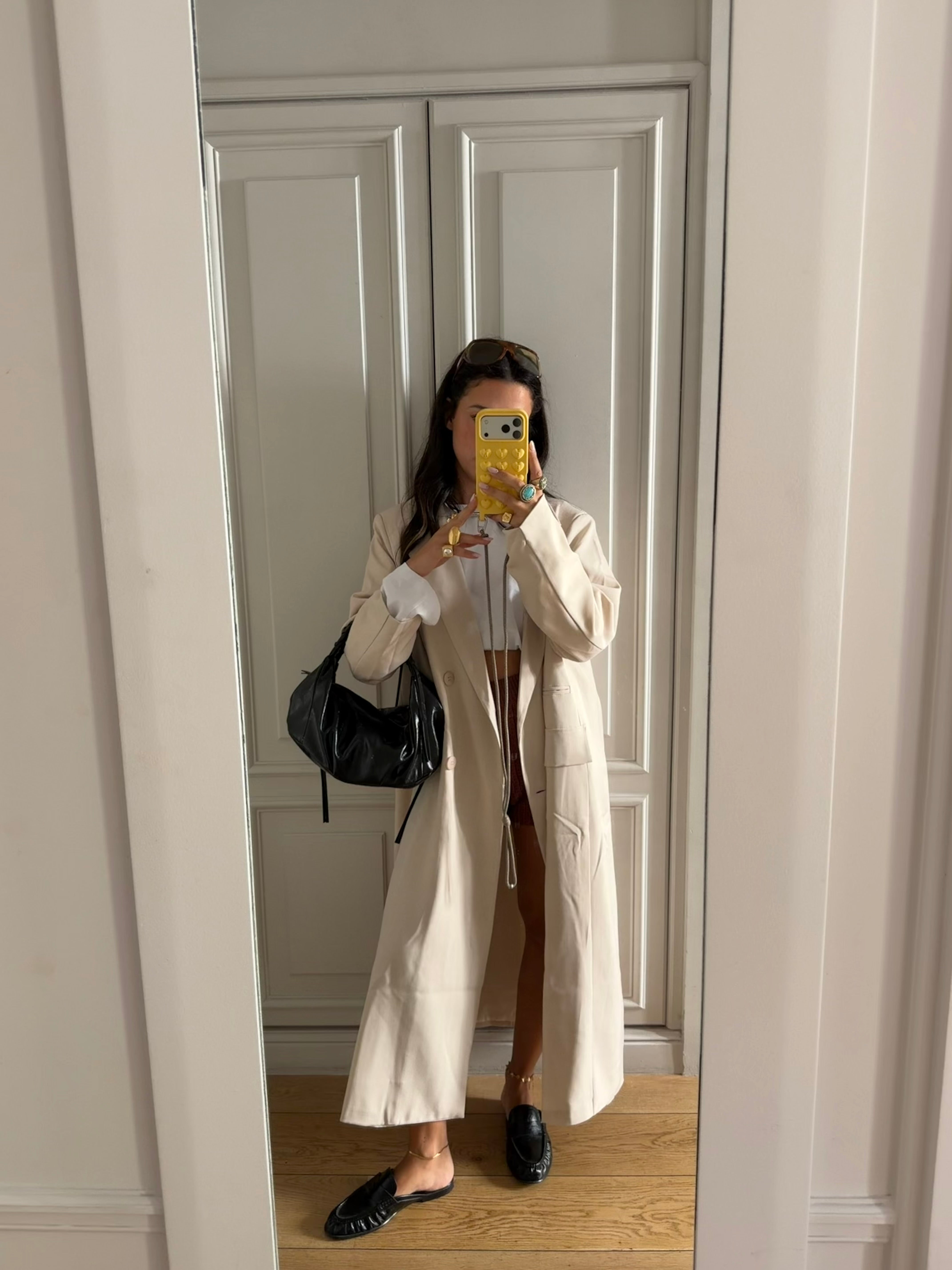 Beige Maxi Blazer
