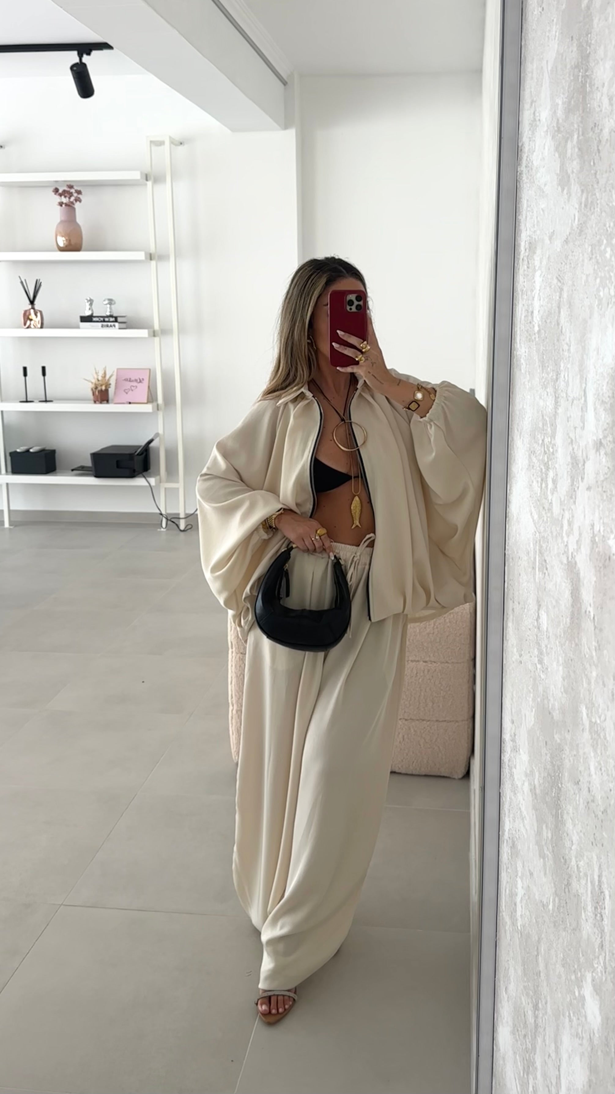 Cream Loose Set