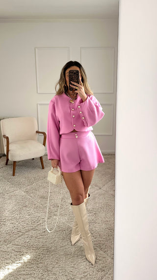 Conjunto Godé Rosa