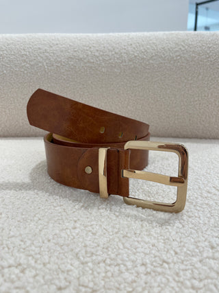 Cinto camel largo