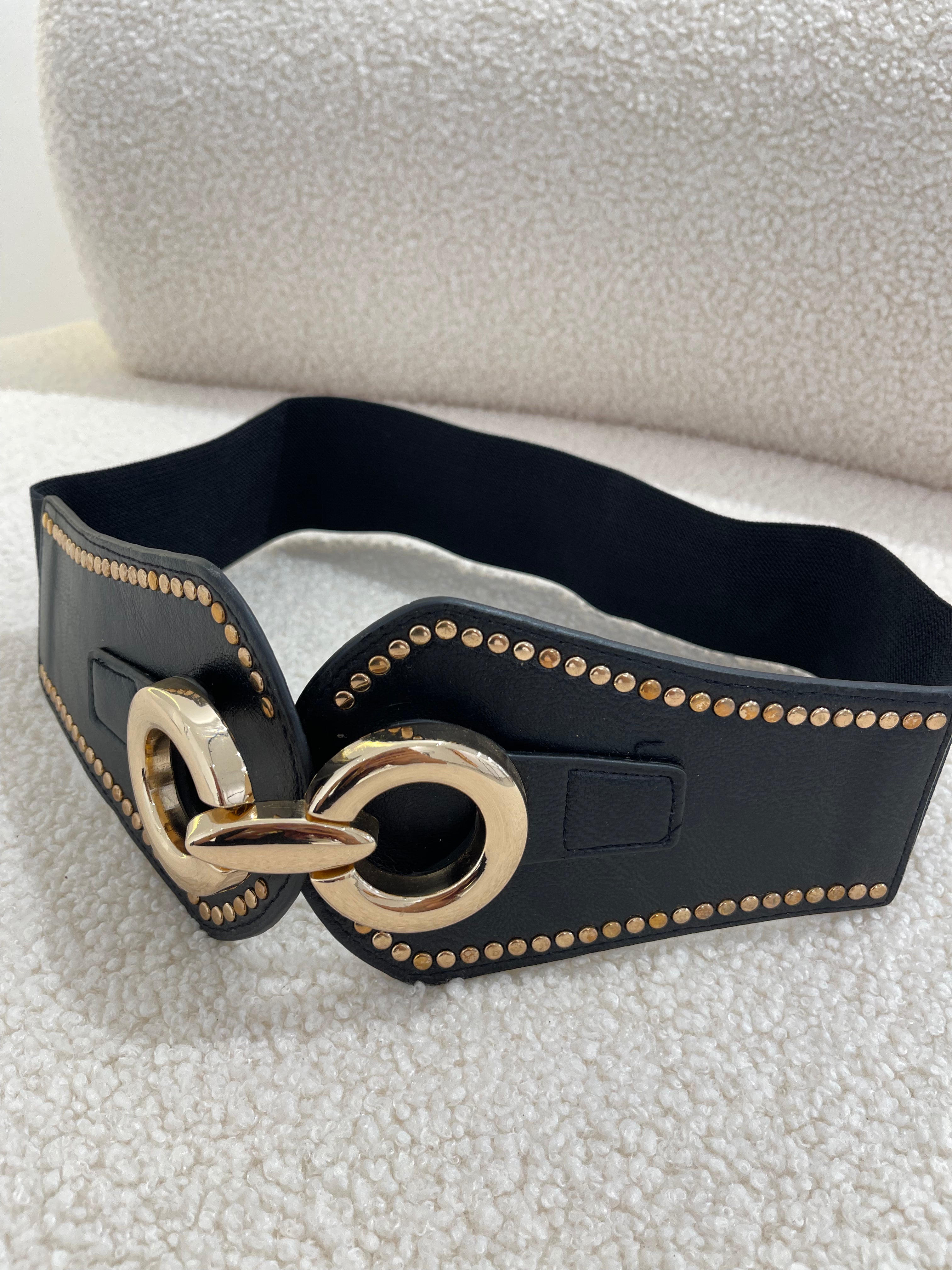 Cinto corset preto