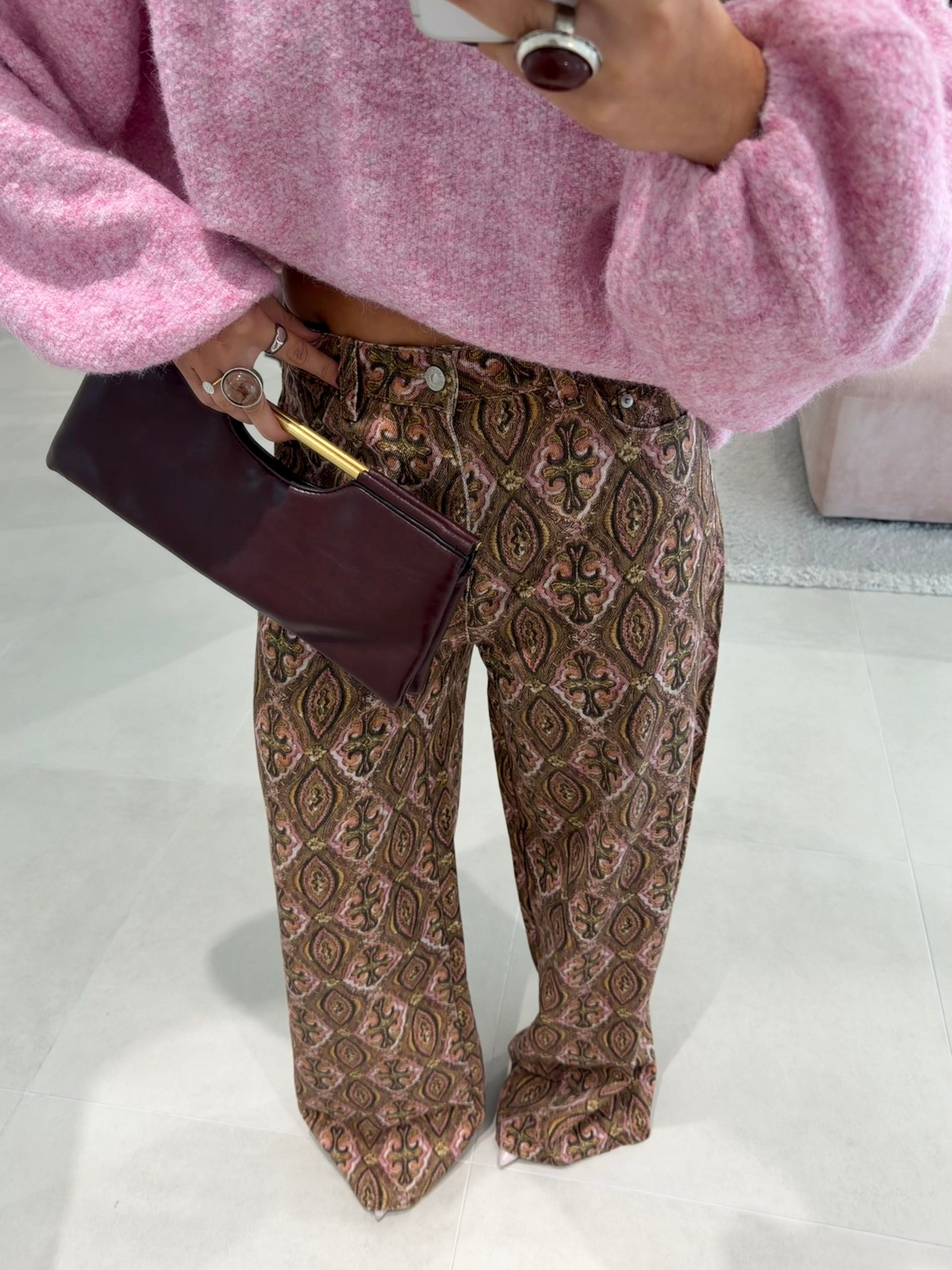 Pink Vintage Jeans