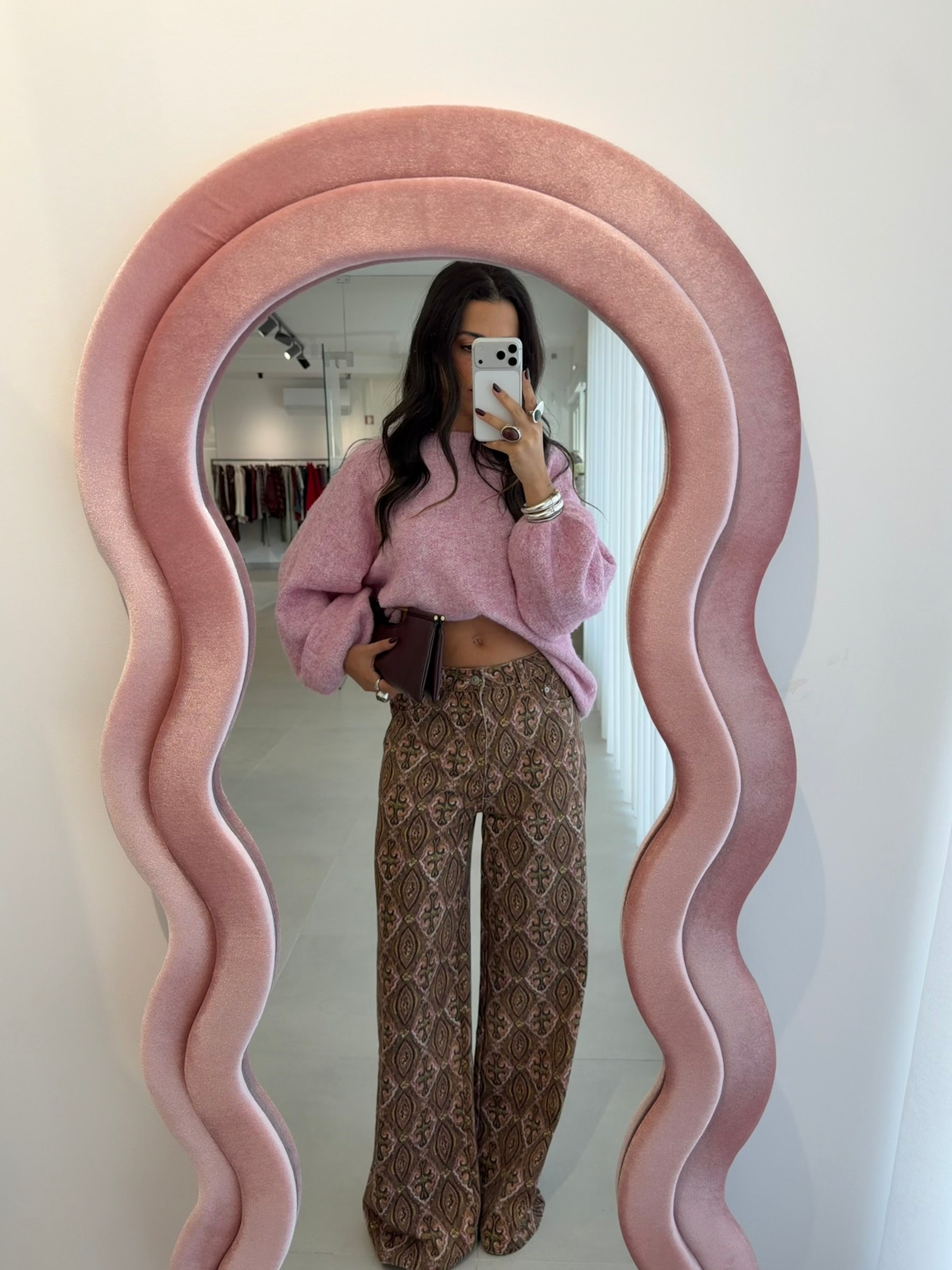 Oversize Pink Knit