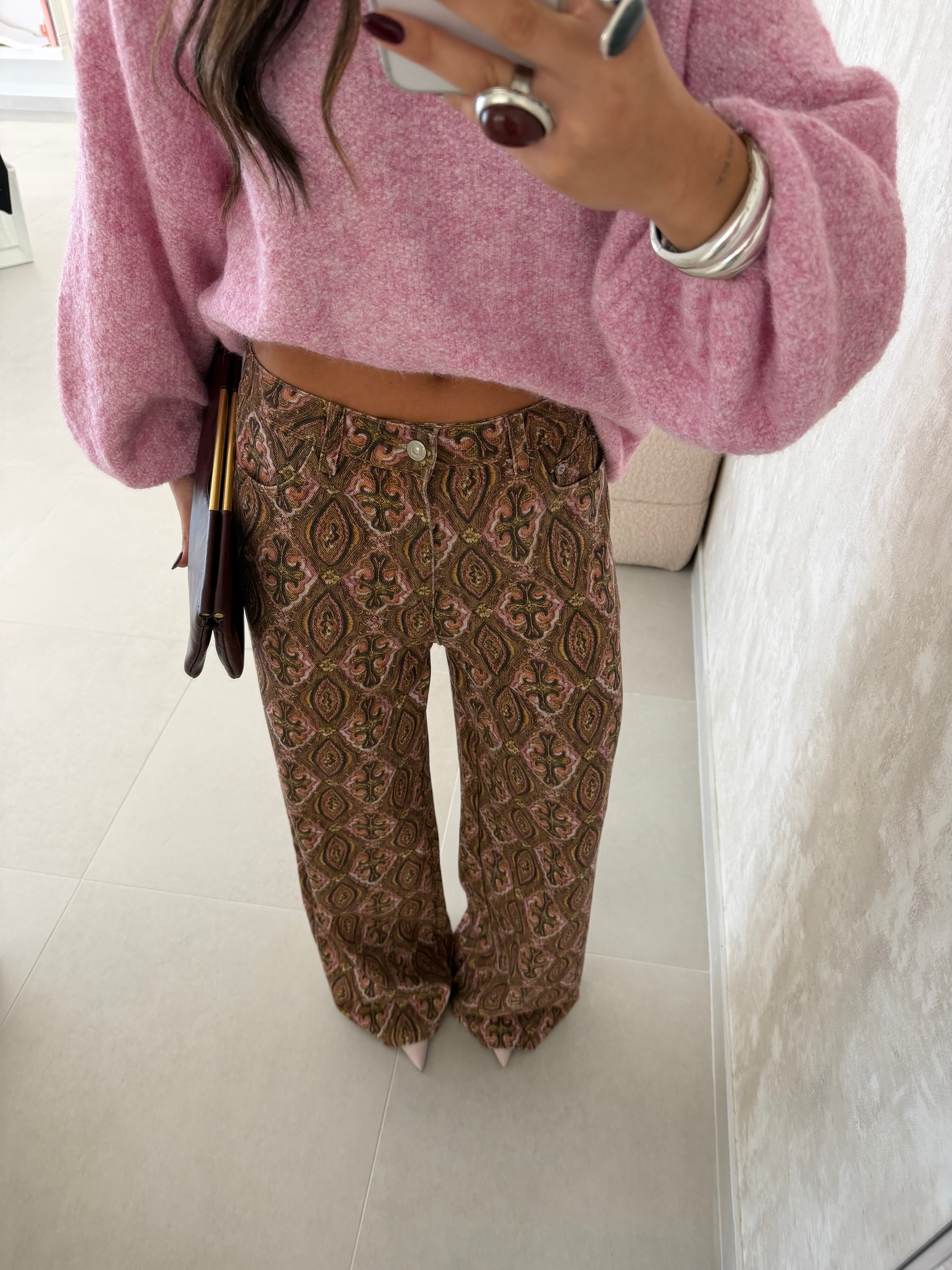 Pink Vintage Jeans