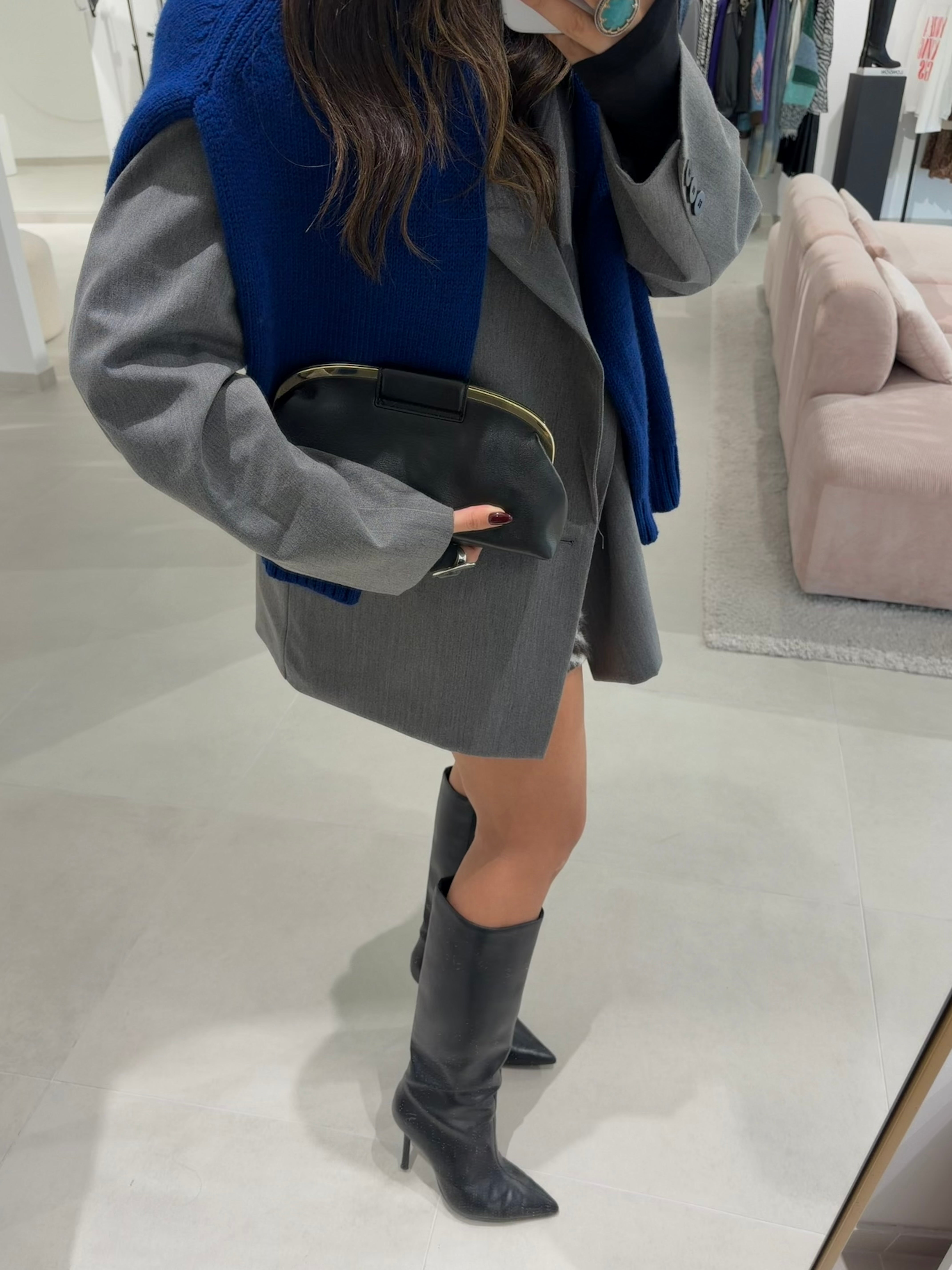 Grey Lumina Blazer