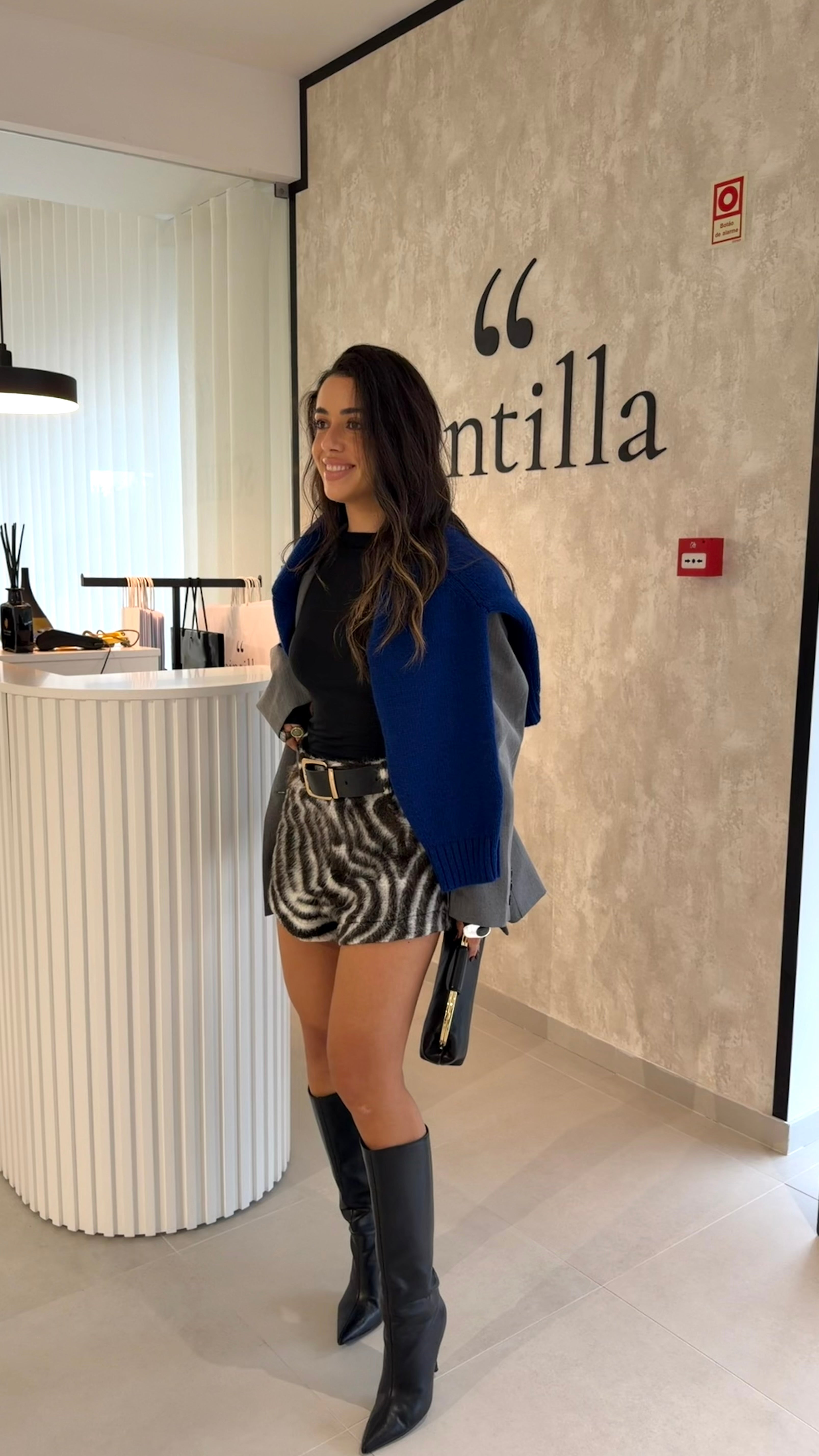 Zebra Fur Shorts