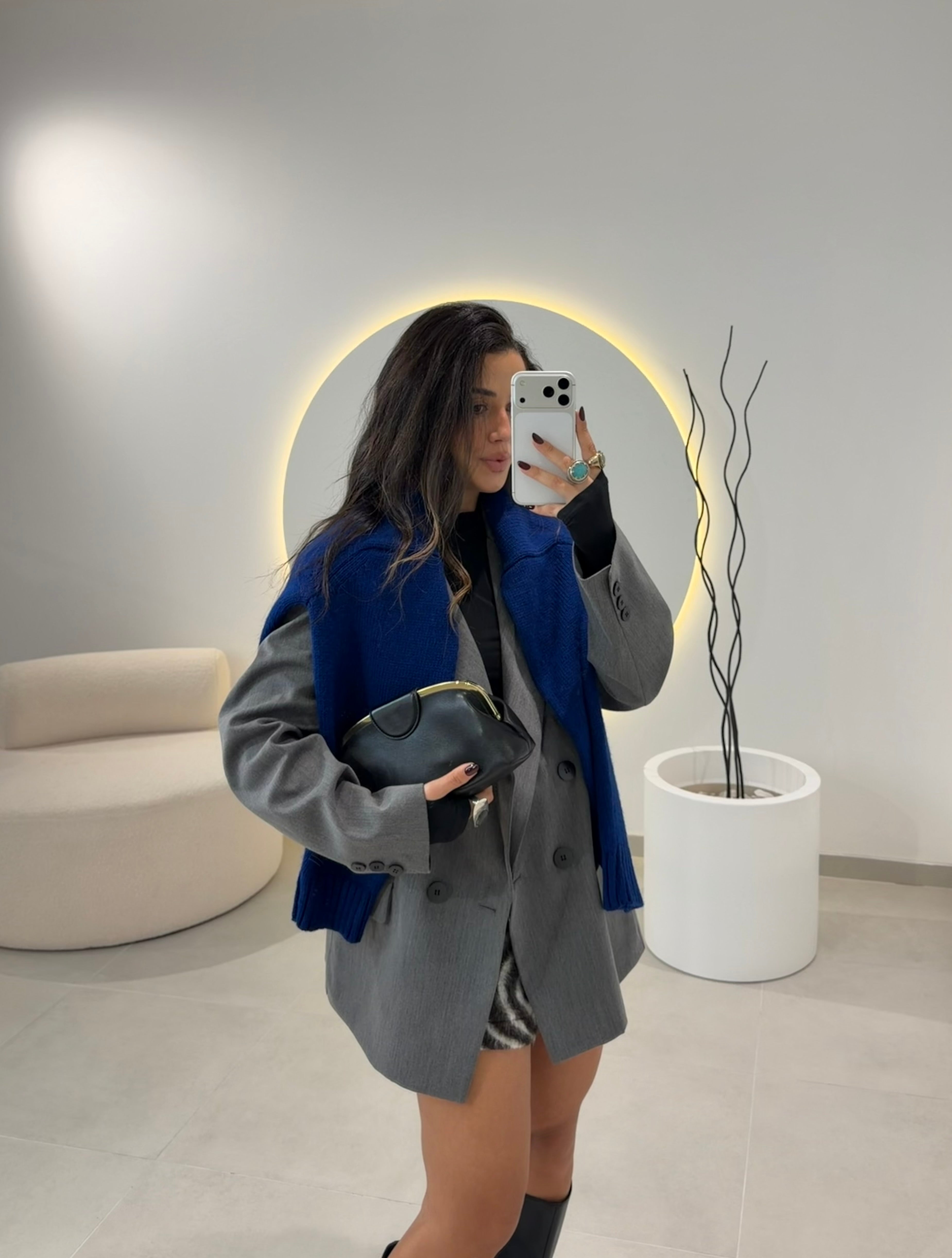Grey Lumina Blazer